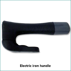 Electric iron handle