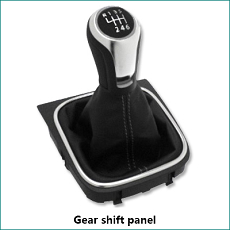 Gear shift panel