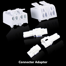Appliance terminal connector, plug