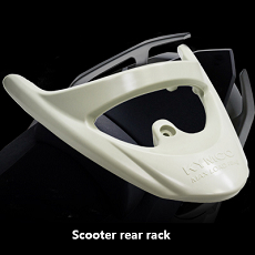 Scooter rear rack