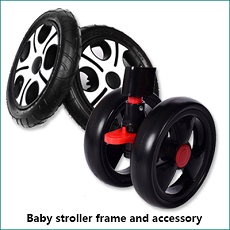 Baby stroller frame and accessory